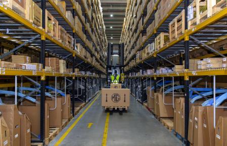 MG España ha abierto un nuevo almacén de recambios, de 10.000 m2, en Cabanillas del Campo, Guadalajara