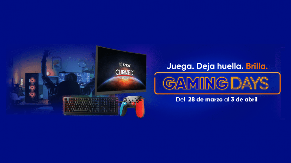 Grandes ofertas para los jugones en los Gaming Days de PcComponentes