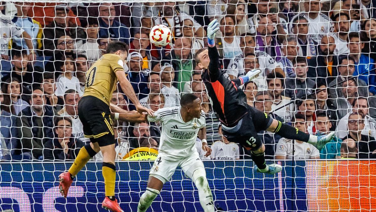 Portería bajo mínimos en el Real Madrid